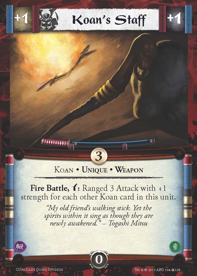 Koans Staff FOIL